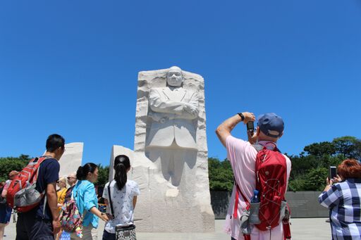 The Martin Luther King Jr. Memorial in Washington, DC. Ellie McQuaig.